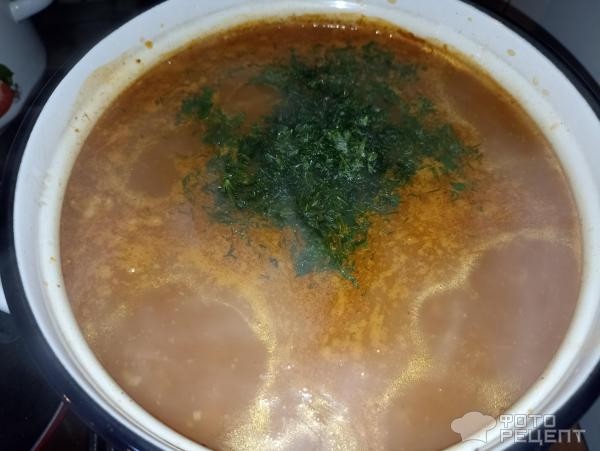 Рецепт: Харчо на говядине — грузинская кухня. Очень вкусный, невероятно ароматный, но простой в приготовлении супец!