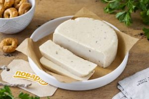 Домашний сыр из овсяного молока