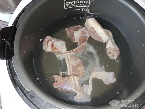 Рецепт: Харчо на говядине — грузинская кухня. Очень вкусный, невероятно ароматный, но простой в приготовлении супец!