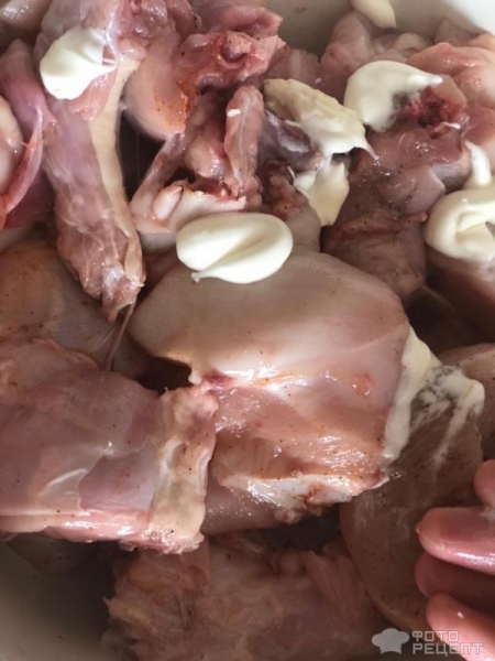 Рецепт: Запеченная курица с картошкой в трехлитровом балоне — В трёхлитровом баллоне.