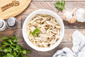 Маринованные вешенки быстрого приготовления