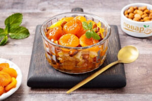 Варенье из кураги с лимоном и ореховыми нотками