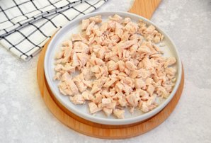 Салат «Гранатовый браслет» с сыром