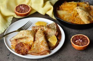 Апельсиновые крепы Апельсиновые крепы