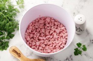Салат «Пасхальный венок»