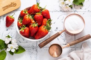 Клубничное варенье без сахара