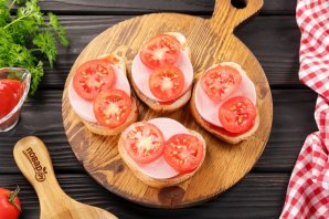 Горячие бутерброды в микроволновке Горячие бутерброды в микроволновке