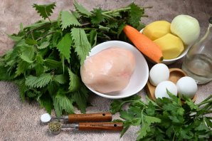Борщ из крапивы