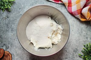 Творожник с клубникой