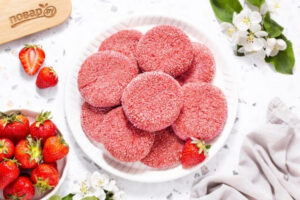 Клубничное печенье