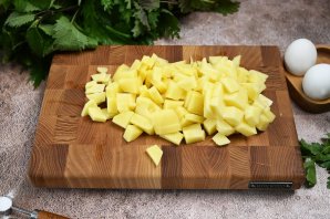 Борщ из крапивы