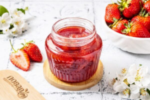 Клубничное варенье без сахара на аллюлозе