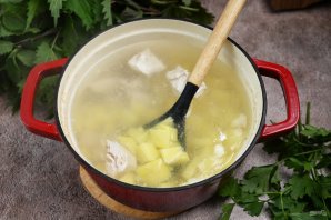 Борщ из крапивы