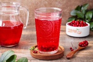 Компот из брусники