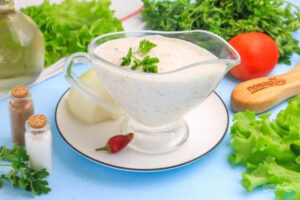 Майонезный маринад для шашлыка с луком и лимоном