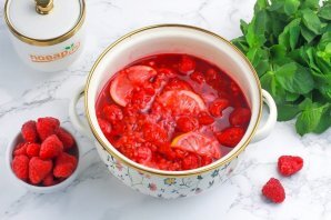 Малиновое варенье без сахара