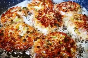 Ленивые пирожки с фаршем на кефире без лепки