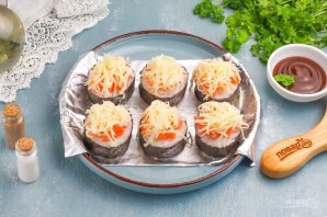 Роллы в духовке