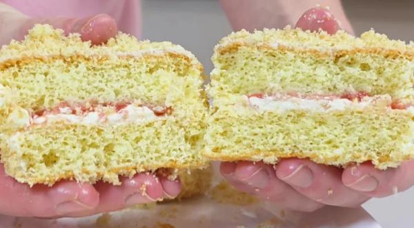 Вкуснее любого торта. Шикарное пирожное «Неженка» к семейному чаепитию — красиво, вкусно, быстро