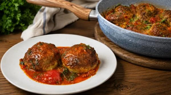 Бесподобно вкусные кабачковые котлетки в густом томатном соусе: секрет быстрого ужина для семьи