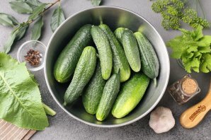 Огурцы маринованные «Мамины»