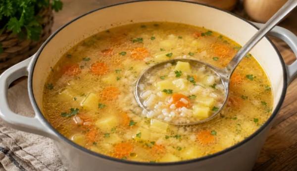 Легкий рисовый суп для фигуры: добавляю овощи без зажарки — сытно и вкусно, но без лишних калорий