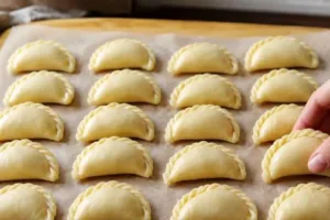 Ореховые облака: песочное печенье с хрустящим безе внутри