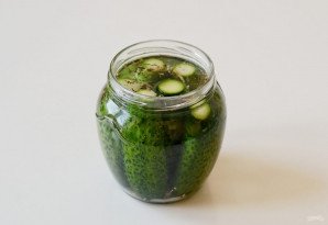 Маринованные огурцы хрустящие