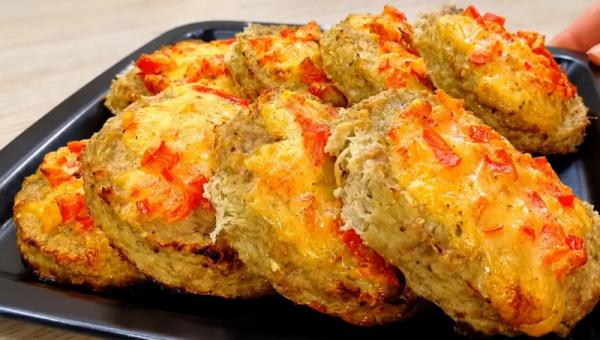 Можно есть даже вечером: сочные котлеты из фарша и кабачка — готовлю сразу целый противень