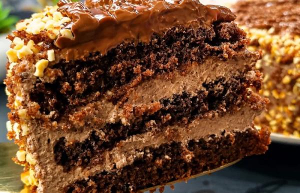 Сочный без пропитки! Простой и вкусный торт «Три стакана» — готовлю на кефире без весов и миксера Сочный без пропитки! Простой и вкусный торт «Три стакана» — готовлю на кефире без весов и миксера