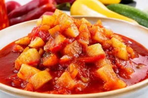 Кабачковый соус с томатами и перцем: густая заготовка на зиму без стерилизации